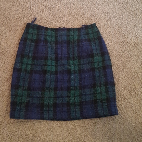 Wool mini skirt - Picture 1 of 2
